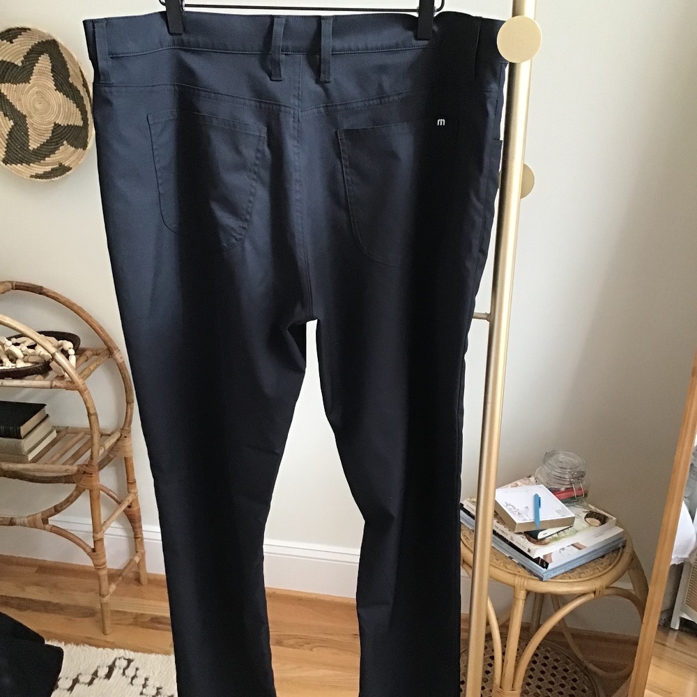 Travis Mathew Open To Close Pant Size 40 Black - image 5